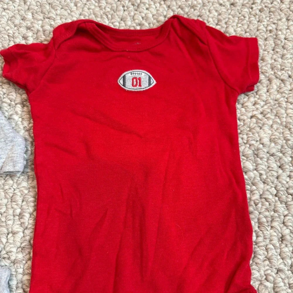 Carter's Baby Size 3Months‎ Outfit Football Mommy's All-Star Set 3 Piece